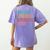 Capital Letters And Periods Bruh Teacher Women's Comfort Colors T-Shirt Back Print Violet Capital Letters And Periods Bruh Teacher Women's Comfort Colors T-Shirt Back Print Violet
