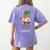 Carrate Karate Carrot Student Teacher Trainee Trainor Women's Comfort Colors T-Shirt Back Print Violet Carrate Karate Carrot Student Teacher Trainee Trainor Women's Comfort Colors T-Shirt Back Print Violet