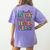 My Cat Ate My Lesson Plans Teacher Cat Humor Women's Comfort Colors T-Shirt Back Print Violet My Cat Ate My Lesson Plans Teacher Cat Humor Women's Comfort Colors T-Shirt Back Print Violet