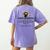 Cat Exhausted Teacher Exhausterwhelmulated Definition Women's Comfort Colors T-Shirt Back Print Violet Cat Exhausted Teacher Exhausterwhelmulated Definition Women's Comfort Colors T-Shirt Back Print Violet