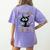 Cat Kitty I'm A Math Teacher Of Course I Have Problems Women's Comfort Colors T-Shirt Back Print Violet Cat Kitty I'm A Math Teacher Of Course I Have Problems Women's Comfort Colors T-Shirt Back Print Violet