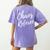 Chaos Referee For Mom Dad Teacher Shirt Cute Coach For Men Women Women's Comfort Colors T-Shirt Back Print Violet
