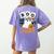 Chemistry Boo Ghost Element Of Surprise Science Teacher Tee Women's Comfort Colors T-Shirt Back Print Violet