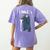 Chemistry Chemist Student Science Teacher Mole Women's Comfort Colors T-Shirt Back Print Violet