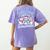 Chillin With My Snowmie Women Christmas Snowman Teacher Snow Women's Comfort Colors T-Shirt Back Print Violet Chillin With My Snowmie Women Christmas Snowman Teacher Snow Women's Comfort Colors T-Shirt Back Print Violet