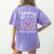 Christmas Candy Cane Work Of Heart Fourth 4th Grade Teacher Women's Comfort Colors T-Shirt Back Print Violet Christmas Candy Cane Work Of Heart Fourth 4th Grade Teacher Women's Comfort Colors T-Shirt Back Print Violet
