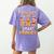 Christmas Teacher Of Smart Cookies Gingerbread Man Teaching Women's Comfort Colors T-Shirt Back Print Violet Christmas Teacher Of Smart Cookies Gingerbread Man Teaching Women's Comfort Colors T-Shirt Back Print Violet