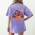 Way To Classroom Halloween Witch Three Cute Sloths Teacher Women's Comfort Colors T-Shirt Back Print Violet Way To Classroom Halloween Witch Three Cute Sloths Teacher Women's Comfort Colors T-Shirt Back Print Violet