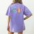Colorful Steam Letters For Steam Program Teacher And Student Women's Comfort Colors T-Shirt Back Print Violet