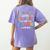 Communication ASL Teacher Deaf People ASL Interpreter Women's Comfort Colors T-Shirt Back Print Violet Communication ASL Teacher Deaf People ASL Interpreter Women's Comfort Colors T-Shirt Back Print Violet