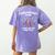 Complementary Colors Art Teacher Pun Shirt Women's Comfort Colors T-Shirt Back Print Violet Complementary Colors Art Teacher Pun Shirt Women's Comfort Colors T-Shirt Back Print Violet