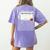 Composition Notebook Costume Adult Halloween For Teachers Women's Comfort Colors T-Shirt Back Print Violet Composition Notebook Costume Adult Halloween For Teachers Women's Comfort Colors T-Shirt Back Print Violet