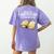 Cool History Teacher Read The Constitution For The Articles Women's Comfort Colors T-Shirt Back Print Violet