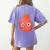 Couch Potatoes Teacher Good Eggs Teacher Halloween Costume Women's Comfort Colors T-Shirt Back Print Violet Couch Potatoes Teacher Good Eggs Teacher Halloween Costume Women's Comfort Colors T-Shirt Back Print Violet