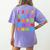 Counting 1-10 Learn To Count Number School Kids Teacher Women's Comfort Colors T-Shirt Back Print Violet Counting 1-10 Learn To Count Number School Kids Teacher Women's Comfort Colors T-Shirt Back Print Violet