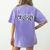 Cow Print For Elementary School First Grade Teachers Women's Comfort Colors T-Shirt Back Print Violet Cow Print For Elementary School First Grade Teachers Women's Comfort Colors T-Shirt Back Print Violet