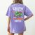 Creepin It Real Monster School 3rd Grade Teacher Halloween Women's Comfort Colors T-Shirt Back Print Violet Creepin It Real Monster School 3rd Grade Teacher Halloween Women's Comfort Colors T-Shirt Back Print Violet