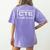 CTE Career And Technical Education -Adults CTE Teacher Health Theme Small Short Sleeve Women's Comfort Colors T-Shirt Back Print Violet
