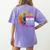 Cute I Became A Teacher Because Your Life Is Worth My Time Women's Comfort Colors T-Shirt Back Print Violet Cute I Became A Teacher Because Your Life Is Worth My Time Women's Comfort Colors T-Shirt Back Print Violet