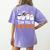 Cute Ghost Team Pre K Boo Crew Halloween Teacher Student Women's Comfort Colors T-Shirt Back Print Violet Cute Ghost Team Pre K Boo Crew Halloween Teacher Student Women's Comfort Colors T-Shirt Back Print Violet
