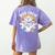 Cute Group Matching Teachers Halloween Women's Comfort Colors T-Shirt Back Print Violet Cute Group Matching Teachers Halloween Women's Comfort Colors T-Shirt Back Print Violet