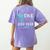 Cute Mermaid Librarian Teacher Dive Into A Good Book Reading Women's Comfort Colors T-Shirt Back Print Violet Cute Mermaid Librarian Teacher Dive Into A Good Book Reading Women's Comfort Colors T-Shirt Back Print Violet