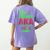 Cute Pretty Educators & Teacher Aka Educator Women's Comfort Colors T-Shirt Back Print Violet Cute Pretty Educators & Teacher Aka Educator Women's Comfort Colors T-Shirt Back Print Violet