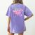 Cute Teacher's Aide Shirt 80's 90's Back To School For Men Women Women's Comfort Colors T-Shirt Back Print Violet