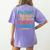 Daycare Children Childcare Provider Teacher PreK Nursery Women's Comfort Colors T-Shirt Back Print Violet
