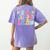 In My Daycare Era Groovy Teacher Daycare First Day Of School Women's Comfort Colors T-Shirt Back Print Violet In My Daycare Era Groovy Teacher Daycare First Day Of School Women's Comfort Colors T-Shirt Back Print Violet