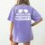 Daycare Provider Toddler Security Childcare Worker Teacher For Men Women Kids Women's Comfort Colors T-Shirt Back Print Violet