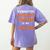 Daycare Teacher Halloween Costume Tired Day Care Shirt Women's Comfort Colors T-Shirt Back Print Violet Daycare Teacher Halloween Costume Tired Day Care Shirt Women's Comfort Colors T-Shirt Back Print Violet