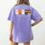 Daycare Teacher Halloween Infant Squad Spooky Childcare Fall Women's Comfort Colors T-Shirt Back Print Violet Daycare Teacher Halloween Infant Squad Spooky Childcare Fall Women's Comfort Colors T-Shirt Back Print Violet