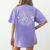 Some Days I Rock It Some Days It Rocks Me Teacher Sped Squad Women's Comfort Colors T-Shirt Back Print Violet