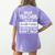 Dear Teacher i Talk To Everyone Funny Back To School Women's Comfort Colors T-Shirt Back Print Violet Dear Teacher i Talk To Everyone Funny Back To School Women's Comfort Colors T-Shirt Back Print Violet