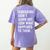 Dinosaurs Didn't Learn Art Art Teacher Women's Comfort Colors T-Shirt Back Print Violet Dinosaurs Didn't Learn Art Art Teacher Women's Comfort Colors T-Shirt Back Print Violet