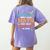 Dinosaurs Didn't Learn Math Mathematics Math Teacher Women's Comfort Colors T-Shirt Back Print Violet Dinosaurs Didn't Learn Math Mathematics Math Teacher Women's Comfort Colors T-Shirt Back Print Violet