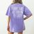 What Are We Doing Today PE Teacher Life Funny Men Women Kids Women's Comfort Colors T-Shirt Back Print Violet