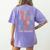 What Are We Doing Today PE Teacher Women's Comfort Colors T-Shirt Back Print Violet What Are We Doing Today PE Teacher Women's Comfort Colors T-Shirt Back Print Violet