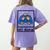 All Done Sign Language Speech Pathology Aac Sped Teacher Women's Comfort Colors T-Shirt Back Print Violet All Done Sign Language Speech Pathology Aac Sped Teacher Women's Comfort Colors T-Shirt Back Print Violet