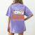 I Don't Need A Costume I'm A Math Teacher Halloween Women Women's Comfort Colors T-Shirt Back Print Violet