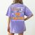 I Don't Need A Costume I'm A Pe Teacher Halloween Men Women Women's Comfort Colors T-Shirt Back Print Violet