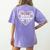Drama Teacher Heart Pumpkin Ghost Halloween Kids Women's Comfort Colors T-Shirt Back Print Violet Drama Teacher Heart Pumpkin Ghost Halloween Kids Women's Comfort Colors T-Shirt Back Print Violet