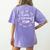 Early Learning TEAM Preschool Teacher Early Learners Crew Women's Comfort Colors T-Shirt Back Print Violet Early Learning TEAM Preschool Teacher Early Learners Crew Women's Comfort Colors T-Shirt Back Print Violet