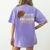 Lets Eat Kids Punctuation Turkey Thanksgiving Teacher Women's Comfort Colors T-Shirt Back Print Violet Lets Eat Kids Punctuation Turkey Thanksgiving Teacher Women's Comfort Colors T-Shirt Back Print Violet