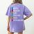 Educar Bilingual Spanish Teacher Women's Comfort Colors T-Shirt Back Print Violet Educar Bilingual Spanish Teacher Women's Comfort Colors T-Shirt Back Print Violet