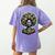 Education Is Freedom History Month Teacher Books Afro Women's Comfort Colors T-Shirt Back Print Violet