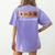 Educator Science Teacher Melanin Educator Science Women's Comfort Colors T-Shirt Back Print Violet