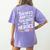 Educators Teacher's Aide Because Even Teachers Need Heroes Women's Comfort Colors T-Shirt Back Print Violet Educators Teacher's Aide Because Even Teachers Need Heroes Women's Comfort Colors T-Shirt Back Print Violet