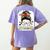 Elementary Teacher Remind Me To Take Attendance Women Women's Comfort Colors T-Shirt Back Print Violet Elementary Teacher Remind Me To Take Attendance Women Women's Comfort Colors T-Shirt Back Print Violet
